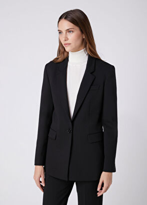 Beymen Club Black One-Button Blazer - 5