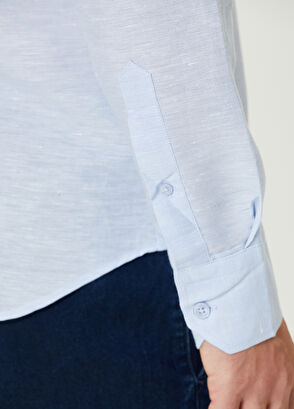 Beymen Club Slim Fit Mavi Gömlek - 6