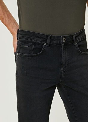 Beymen Club Slim Fit Siyah Jean Pantolon - 4
