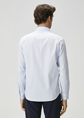 Beymen Club Comfort Fit Açık Mavi Non-iron Gömlek - 4