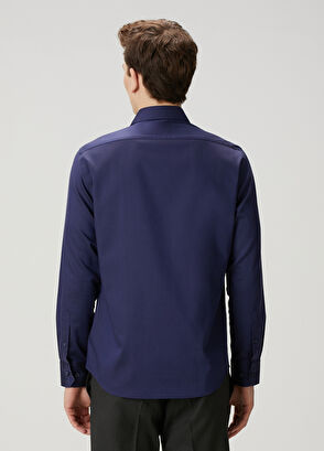 Beymen Club Comfort Fit Lacivert Gömlek - 4