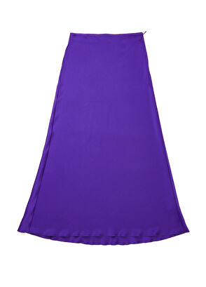 Beymen Club Mor Midi Evaze Saten Etek - 6