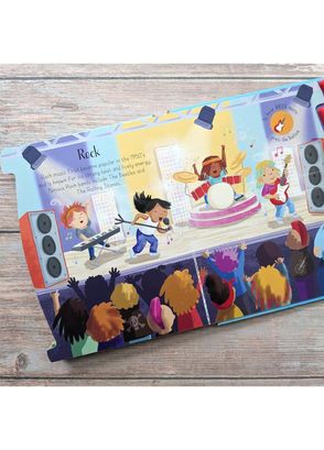 North Parade Publishing - Listen To The Music 6 Button Sound Book ...
