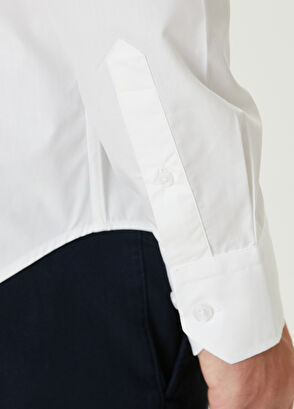 Beymen Club Slim Fit Beyaz Gömlek - 6