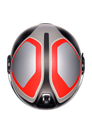 Agv Eteres Scaglieri Matt Grey Red Açık Motosiklet Kaskı - 6