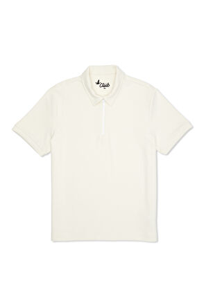 Beymen Club Comfort Fit Ekru Polo Yaka T-shirt - 8