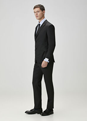Pal Zileri Black Wool Suit - 3