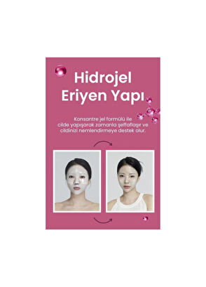 Dermal Seoul Face NAD+ Peptide Hydrogel Moisturizer & Rose Rose Melting Glow Mask - 7