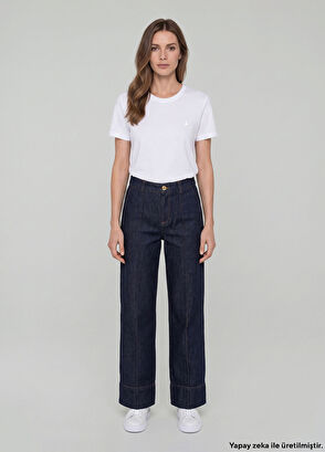 Beymen Club Straight Fit Lacivert Jean Pantolon - 9