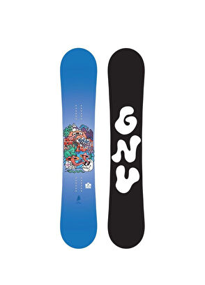 Gnu Recess 2025 B Unisex Kids Snowboard Bindings Set - 3