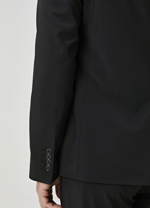 Beymen Club Drop 6 Black Wool Suit - 7