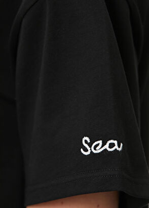 Sea Alberta Pearl Siyah Mini Elbise - 6
