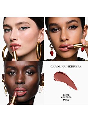 Carolina Herrera Fabulous Kıss The Lipstick Sheer 142 Nude Touch - 4