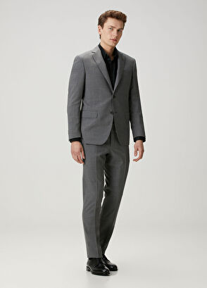 Pal Zileri Key Gri Yün Takım Elbise - 3