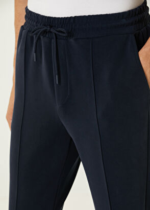 Beymen Club Lacivert Nervürlü Eşofman Altı - 4