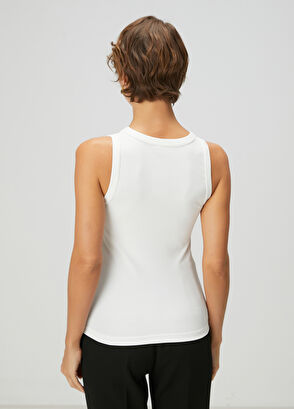 Beymen Club Beyaz Kaşkorse Atlet - 5