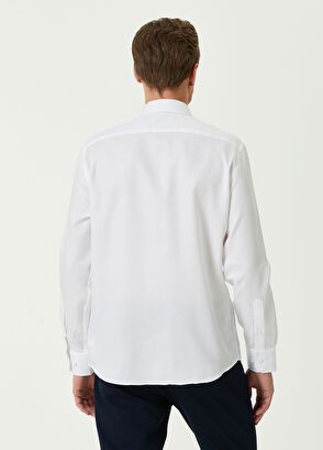 Comfort Fit Beyaz Non-Iron Gömlek Beymen Club Comfort Fit Beyaz Non-Iron Gömlek - 4