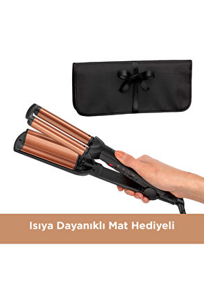 BaByliss W2447E Deep Waves Black Water Wave Curling Iron - 7