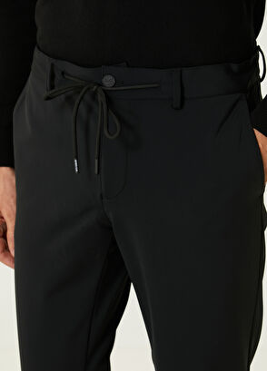 Beymen Club Black Waist Corded Technical Trousers - 4