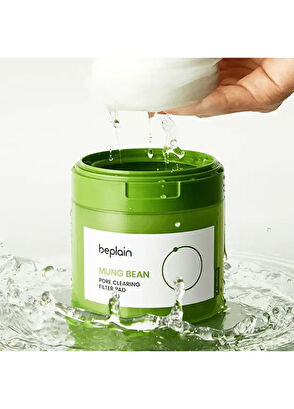 Beplain Mung Bean Maş Fasulyesi Gözenek ve Siyah Nokta Arındırıcı Tonik Ped 180 ml - 6