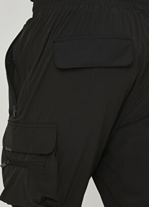 Represent Black Cargo Pants - 5