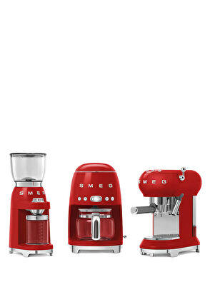 Smeg Kırmızı Espresso Kahve Makinesi - 5