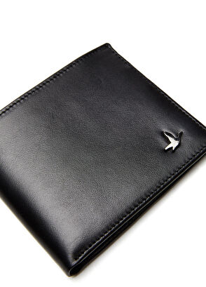 Beymen Club Black Men's Leather Belt Wallet Set - 7