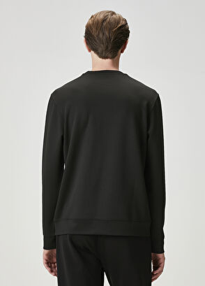 Beymen Club Siyah Logo Baskı Detaylı Sweatshirt - 5