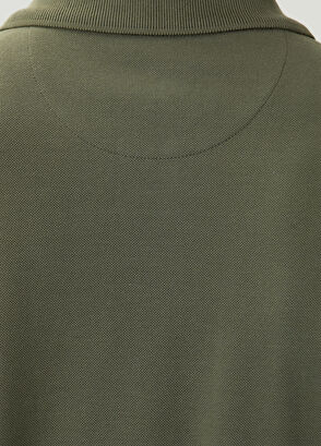 Beymen Club Haki Polo Yaka Düğmeli T-shirt - 6