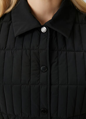 Beymen Club Siyah Kapitoneli Yelek - 8