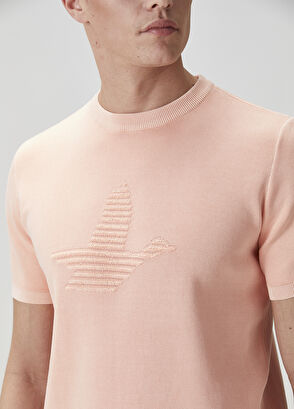 Beymen Club Kayısı Kaz Logo Jakarlı Triko - 6