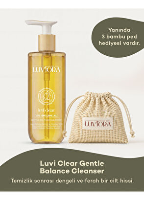 Luviora Organics Clear Hassas Cilter İçin Bariyer Destekleyici Yüz Temizleme Jeli 300 ml - 6