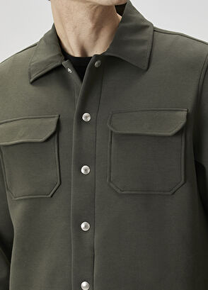 Beymen Club Khaki Overshirt - 5