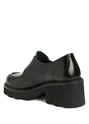 George Hogg Black Women's Leather Shoes - 3
