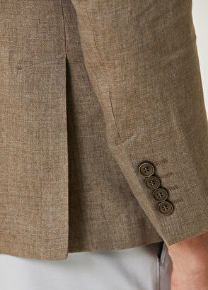 Beymen Club Vizon Keten Ceket - 8