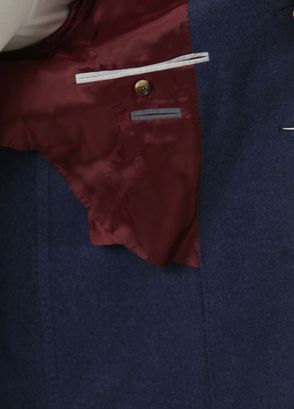Brunello Cucinelli Dark Blue Cashmere Jacket - 7
