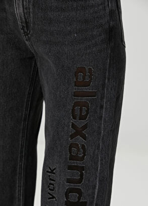 T by Alexander Wang Anthracite Straight Leg Jeans - 6