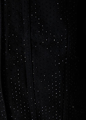 Beymen Club Black Hotfix Oversize Trucker Denim Jacket - 9