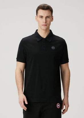 Canada Goose Beckley Siyah Polo Yaka T-shirt - 3