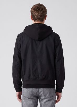 Beymen Club Black Coat with Detachable Hood - 5