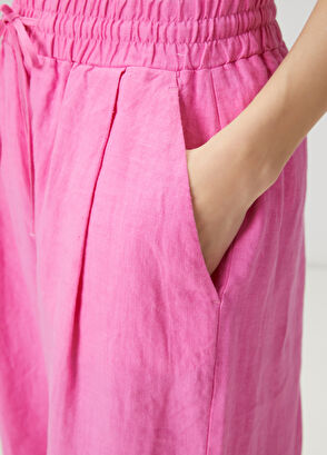 Beymen Club Pink Linen Trousers - 6