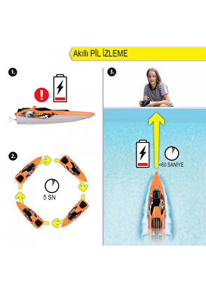 Dickie Sea Hawk Remote Control Boat - 7