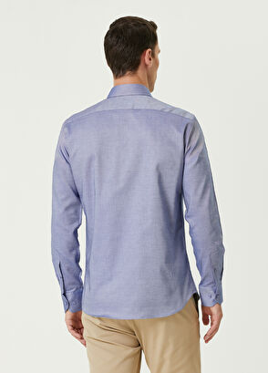 Beymen Club Slim Fit Koyu Mavi Gömlek - 4