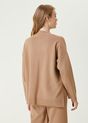 Beymen Club Camel Nervürlü Kazak - 5