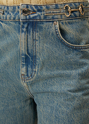 Beymen Club Mom Fit Blue Jeans - 5