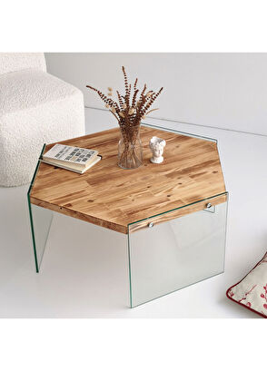 Neostill Hexagon Ahşap Orta Sehpa - 3