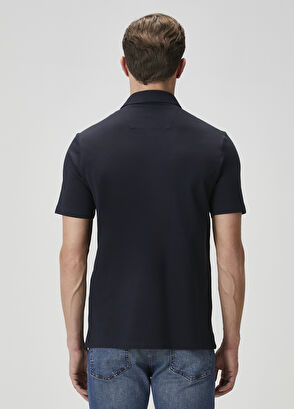 Beymen Club Comfort Fit Lacivert Polo Yaka T-shirt - 5