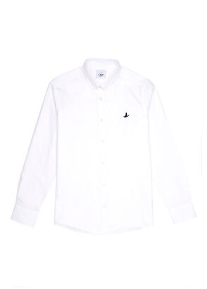 Beymen Club Regular Fit Beyaz Oxford Gömlek - 8