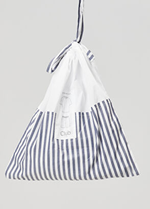 Beymen Club Lacivert Çizgi Desenli Pijama Seti - 8