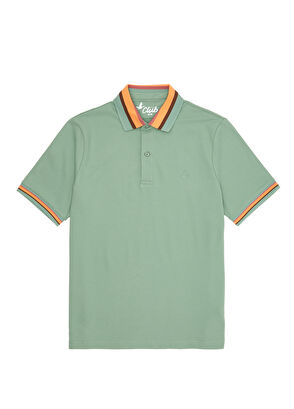 Beymen Club Comfort Fit Polo Yaka Colorblocked Detaylı T-shirt - 8